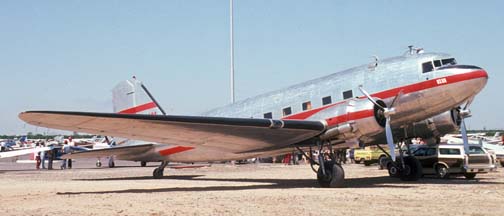Bede Corporation DC-3, Falcon Field, May 4, 1974
