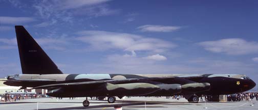 Boeing B-52D-70 Stratofortress, 56-0585 at Edwards AFB, October 30, 1983