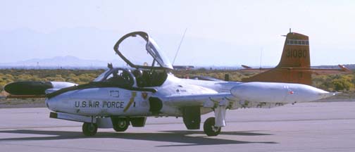 Cessna NOA-37B Dragonfly, 73-1090 of the 412th Test Wing at Edwards Air Force Base on October 23, 1988