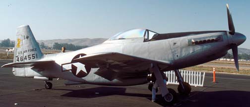North American P-51H Mustang, Santa Maria Mustang Fly-in, October 27, 
1990