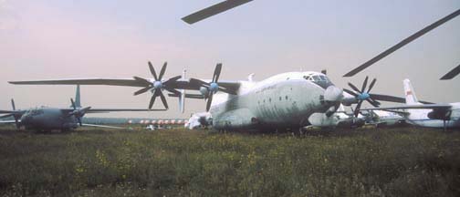 Antonov An-22 Antheus, CCCP09334, VVS Museum at Monino, August 16, 1996