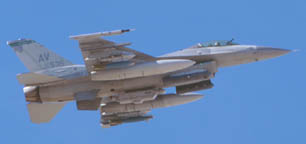 Lockheed-Martin F-16C Fighting Falcon.