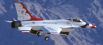 Lockheed-Martin F-16C Fighting Falcon.