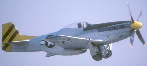 North American P-51D Mustang NL5441V, Chino, October 8, 2000