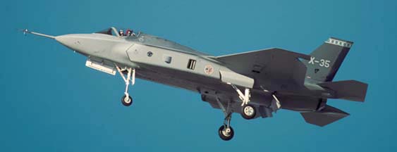 Lockheed-Martin X-35 Joint Strike Fighter at Palmdale