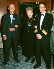 Dad and Elaine with Captain Notke