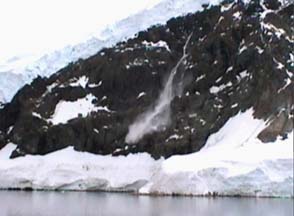 Ice Fall at Andvord Bay
