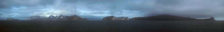 Deception Island panorama