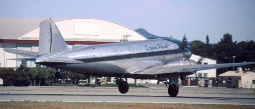 Dream Flight's DC-3, N101KC Rose at Van Nuys, June 22, 2001