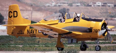 Trainers at the 2001 Camarillo EAA Fly-in