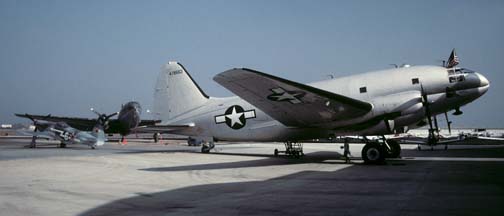 C-46F, N53594 at Camarillo on November 3, 2001