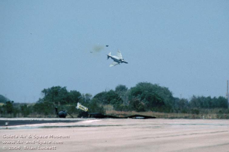 McDonnell-Douglas QF-4S+ Phantom II, 155749 after stalling