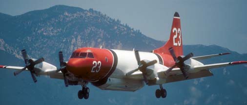 P-3A #23, N923AU at the Santa Barbara Airport, May 12, 2002