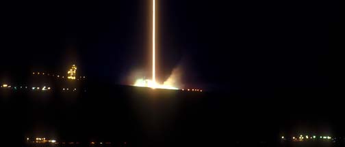 Titan II/Coriolis launch from Vandenberg AFB on January 6, 2003