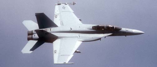 Boeing-McDonnell-Douglas F/A-18F Rhino #104 of VFA-102 based at NAS Lemoore