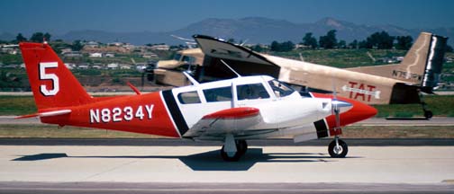 Piper PA-30 Twin Comanche, N8234Y of the CDF