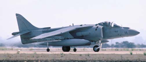 McDonnell-Douglas AV-8B Harrier #14 of VMA-214 based at Yuma MCAS, AZ