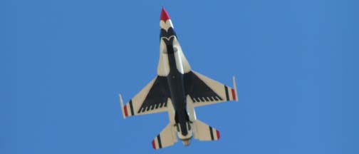 Lockheed-Martin-General Dynamics  F-16C Fighting Falcon of the U. S. Air Force Thunderbirds