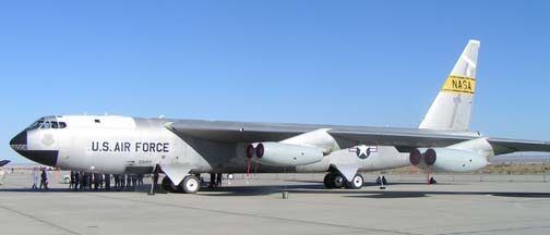 NASA's Boeing NB-52B Stratofortress mothership, 52-0008