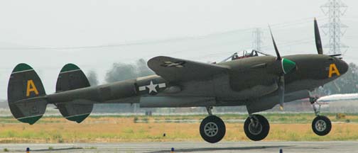 Lockheed P-38J Lightning, NX138AM Porky II