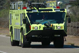 Santa Barbara Airport fire truck F81