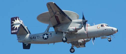 Grumman E-2C Hawkeye, BuNo 165817, #600 of VAW-116