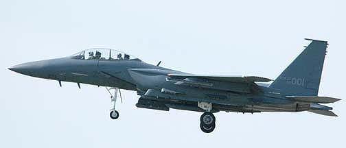 Republic of Korea Air Force Boeing-McDonnell-Douglas F-15K Strike Eagle, 02-001