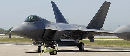 Lockheed-Martin F-22A Raptor 05-4084 of the 1st Fighter Wing