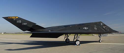 Lockheed F-117A Nighthawk 84-1827 of the 8th Fighter Squadron