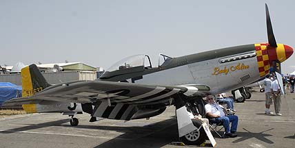 North American P-51D Mustang, N151MW Lady Alice