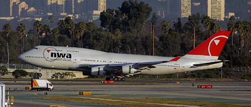 Northwest Boeing 747-451 N662US, Los Angeles International, November 29, 2007