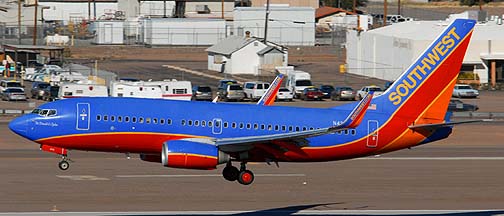 Southwest Boeing 737-7H4 N439WN, Phoenix, December 27, 2007