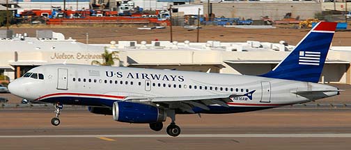 US Airways Airbus A319-132 N816AW, Phoenix, December 27, 2007