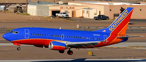 Southwest Boeing 7375H4 N515SW, Phoenix, December 27, 2007