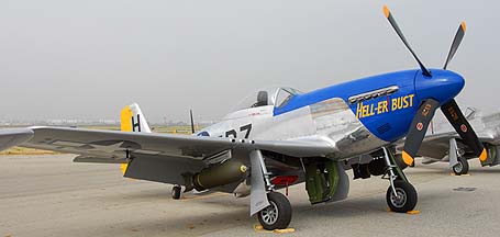 North American P-51D Mustang N7551T Hell-er Bust