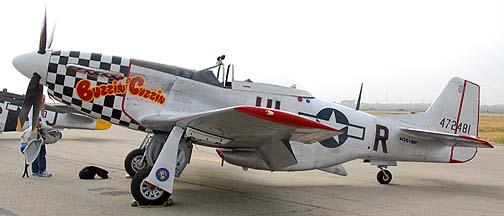 North American P-51D Mustang N251BP Buzzin Cuzzin