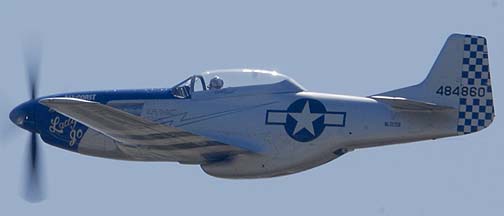 North American P-51D Mustang N327DB Lady Jo