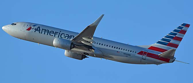 American Boeing 737-823 N968NN, Phoenix Sky Harbor, September 17, 2017