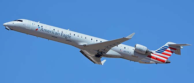American Eagle Canadair CRJ-900ER N917FJ, Phoenix Sky Harbor, September 18, 2017