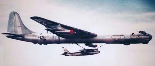 GRB-36F, 49-2707 and YRF-84F, 49-2430