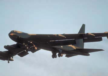 B-52D, 56-612, 22nd Bomb Wing, March AFB February 23, 1978