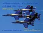 McDonnell-Douglas F/A-18 Hornets of the U.S. Navy Blue Angels: 2009 Calendar