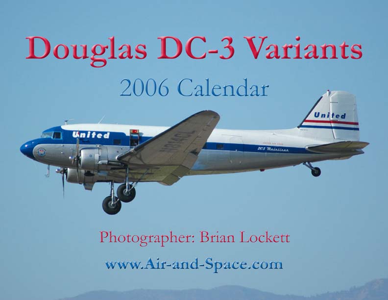 Lockett Books Calendar Catalog: Douglas DC-3 Variants