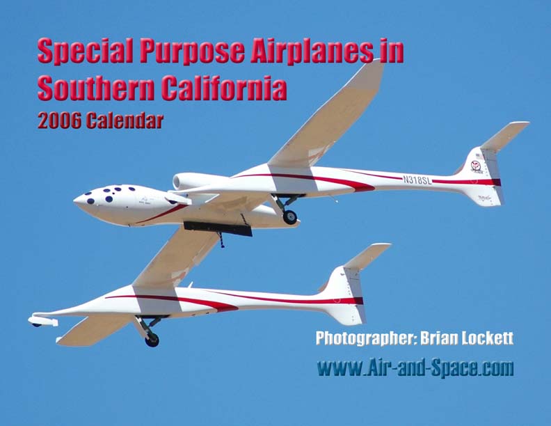 Lockett Books Calendar Catalog: Special Purpose Airplanes in Southern California