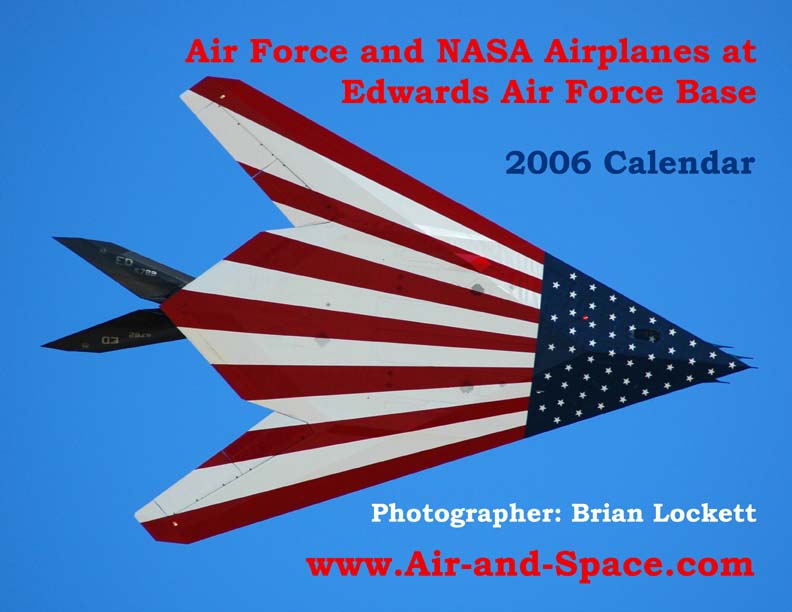 Lockett Books Calendar Catalog: Air Force and NASA Airplanes at Edwards Air Force Base