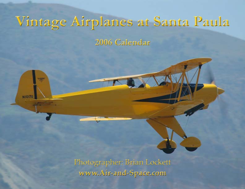 Lockett Books Calendar Catalog: Vintage Airplanes at Santa Paula