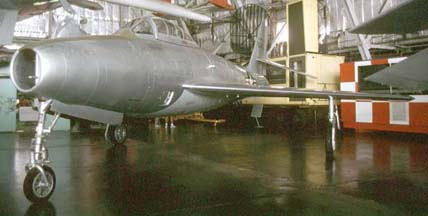 YRF-84F, 49-2430 in the National Museum of the Air Force, Dayton, Ohio