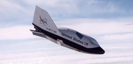 X-38, V-132 after launch on July 9, 1999