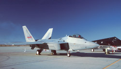 Static displays of the Edwards AFB 1999 Airshow