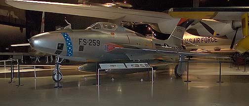 RF-84K, 52-7259 at the National Museum of the Air Force